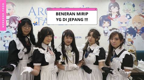 Pertama Di Indonesia Maid Cafe Youtube