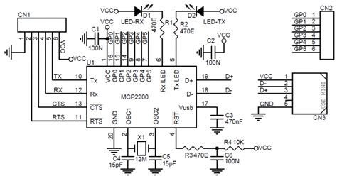 USB-to-UART-MCP200-SMD-SCH - Electronics-Lab.com