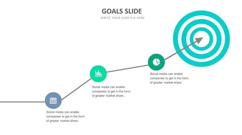 Goal Slide Templates Biz Infograph Goals Template Templates