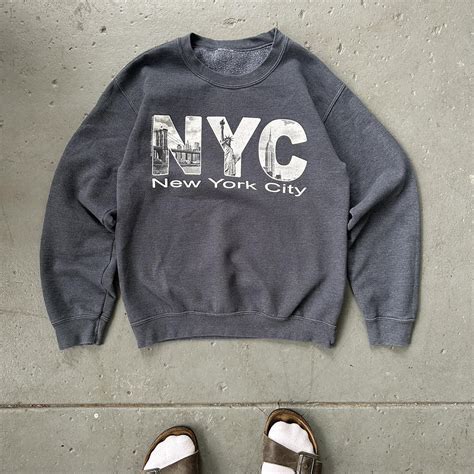 Vintage 90s New York City Crewneck Depop