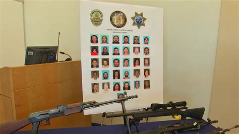 27 Arrests Made In Drug Weapons Trafficking Nbc Los Angeles