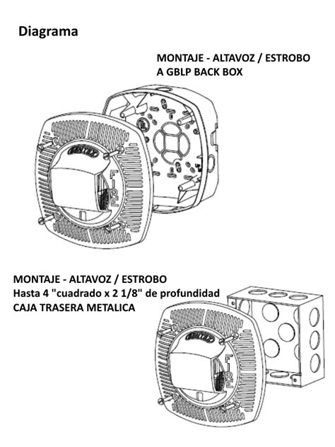 BOSCH F GSSPK24WLPR Altavoz ESTROBO De Montaje En Pared