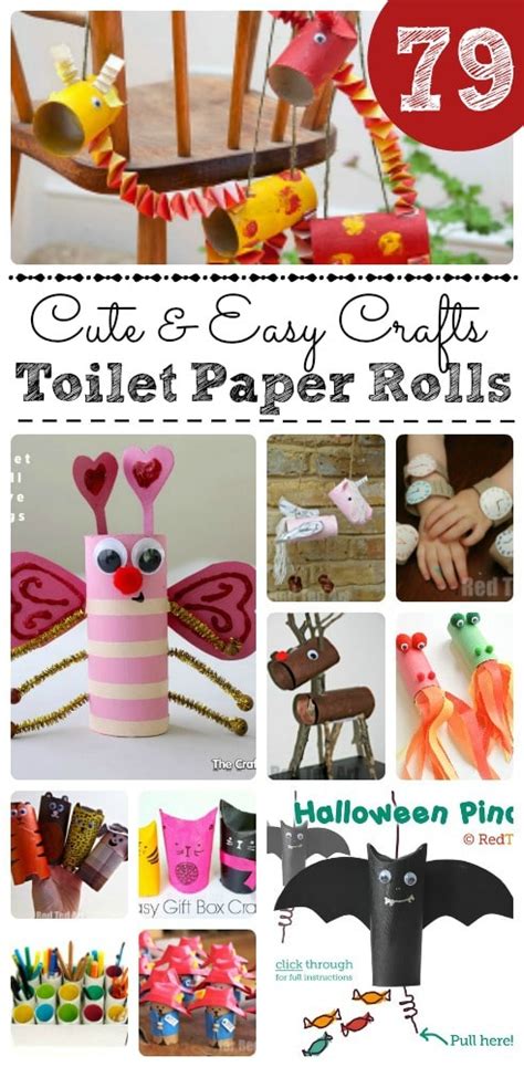 Toilet Paper Roll Crafts for Kids - Red Ted Art's Blog