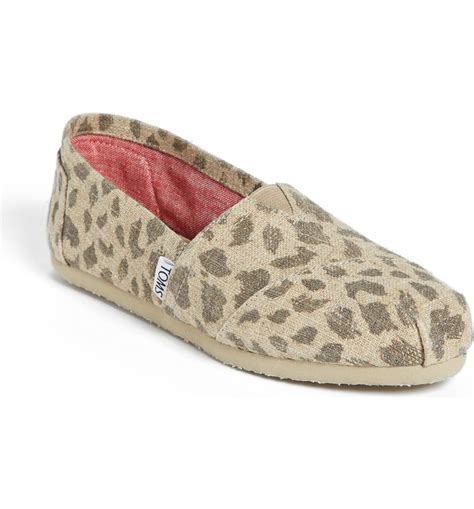 Toms Classic Leopard Slip On Women Nordstrom