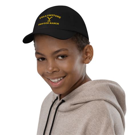 Yellowstone Logo Kids Baseball Hat Paramount Shop