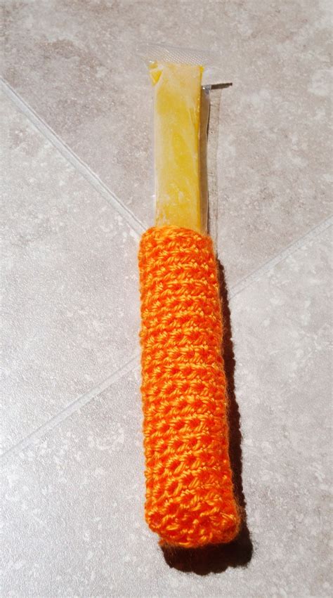 Popsicle Cozy Crochet Freeze Pop Cozy Gogurt Yogurt Cozy Icee Pop