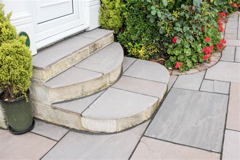 Indian Sandstone Driveway Path Otley Yorkshire Pro Pavingyorkshire