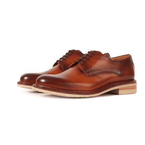 Oliver Sweeney Pendomer Dark Tan Derby Shoe Footwear From Signature