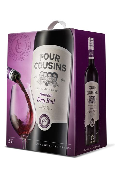 Four Cousins Dry Red X L