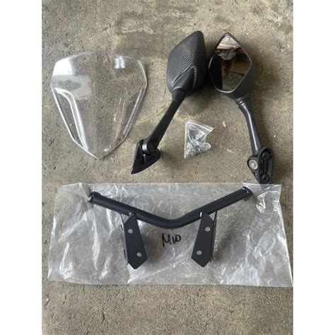 Side Mirror Bracket With R25 And Visor For Mio I 125 Mio Sporty Mio