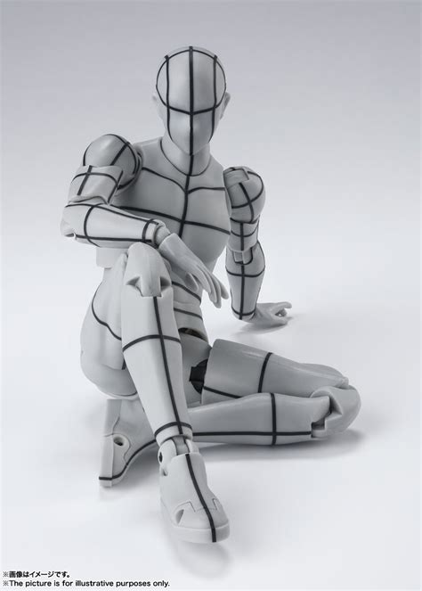 S H Figuarts Body Kun Wireframe Gray Color Ver Reissue HLJ