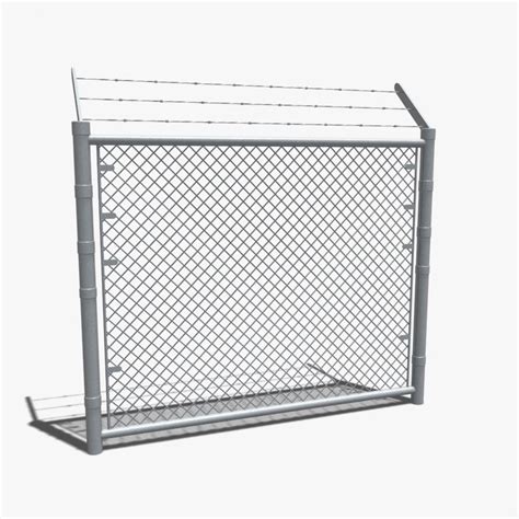 3ds Max Fencing Wall