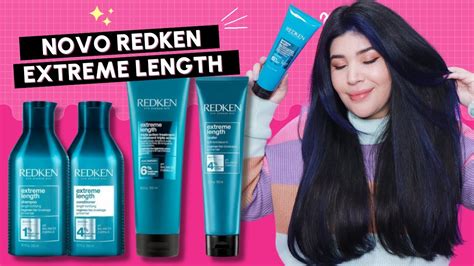 REDKEN EXTREME LENGTH Para Crescimento E Fortalecimento Capilar Nova