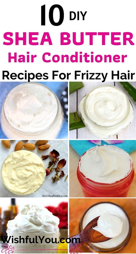 Diy Shea Butter Hair Conditioner Recipes Shea Butter Hair Hair