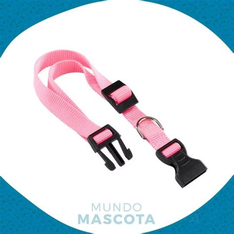 Collar Perro Ferplast Talle M Mundo Mascota Color Rosado Club C20 56