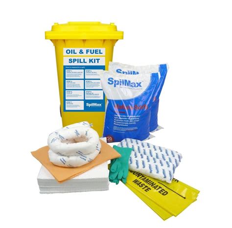 SpilMax Oil and Fuel Spill Kits for Vehicles and Marinas