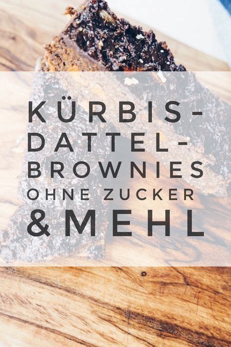 Rezept Kürbis Dattel Brownies mit Cashewmehl ohne Zucker und vegan