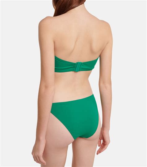 Fripon Low Rise Bikini Bottoms In Green Eres Mytheresa