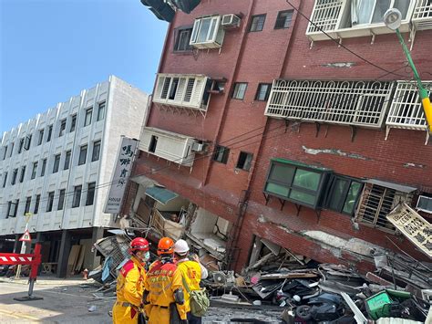 More Than 100 Buildings Damaged In Taiwan Following Earthquake