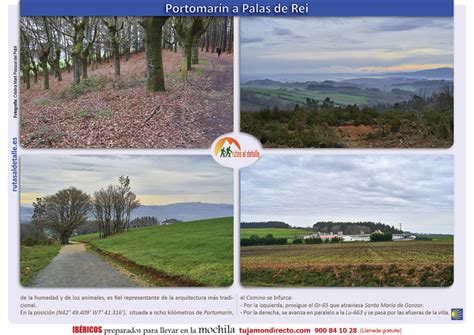 Camino De Santiago Por Galicia Portomarín A Palas De Rei Rutas Al