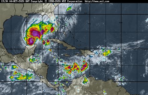 4 Oct Weather In Cayman Tropical Report 1 TS 3 Dist IEyeNews