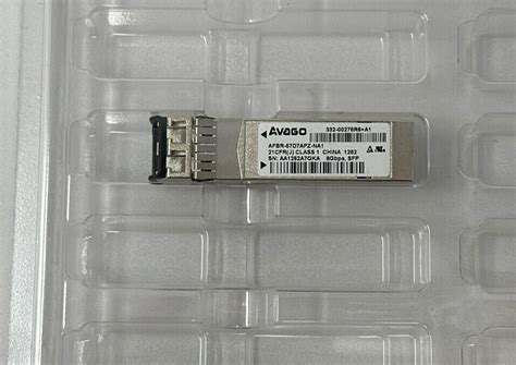 Avago Afbr D Apz Na Gb Nm Sfp Optical Transceiver Ebay