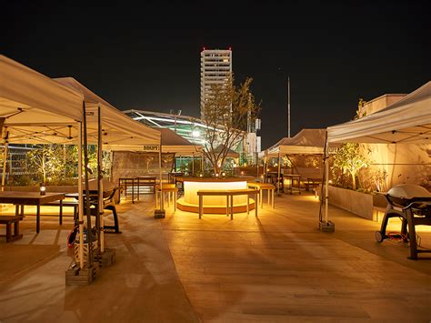 【ミネ立川 屋上ビアガーデン】BBQPIT（20234/14〜10/31） | 東京のデパート屋上ビアガーデン2024年版