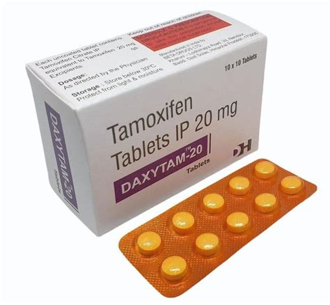 20 Mg Tamoxifen Tablets IP At Rs 240 Box Tamoxifen Citrate Tablet In