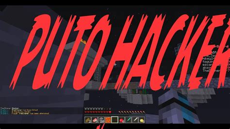 MINECRAFT SKY WARS LOS HACKERS YouTube