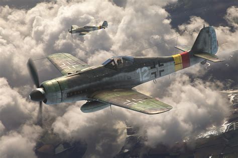 Wallpaper World War Ii Fw 190 Focke Wulf Focke Wulf Fw 190