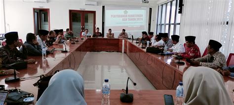 Kepala Kantor Kemenag Jember Pimpin Rapat Koordinasi Penyusunan