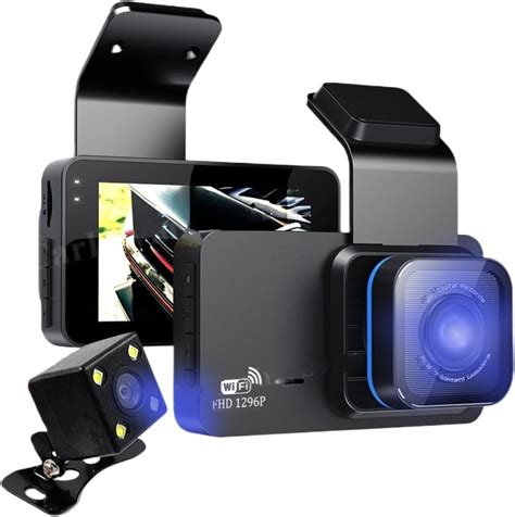 Dash Cam 1296P HD Drive Video Recorder Vehicle Black Box Night Vision