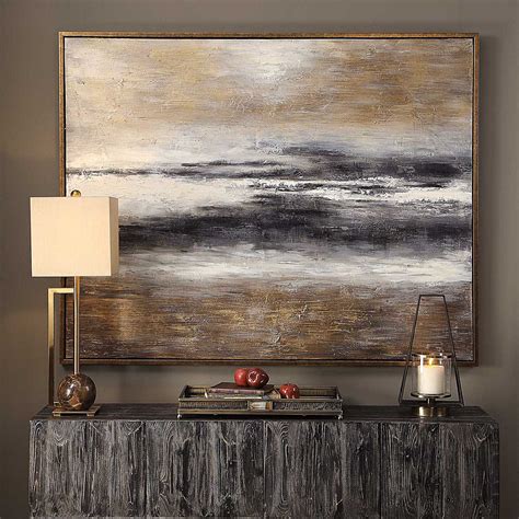 Moonlight Hand Painted Canvas Uttermost