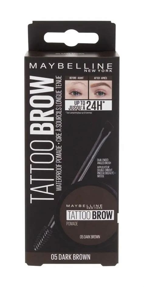 Maybelline Tattoo Brow Pomade 005 Dark Brown Pomada Do Brwi 3 5ml