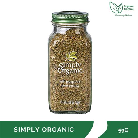 Simply Organic All Purpose Seasoning 59g Lazada PH