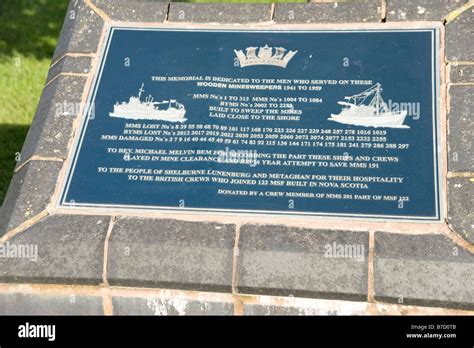 Wooden Minesweepers Memorial At The National Memorial Arboreteum At