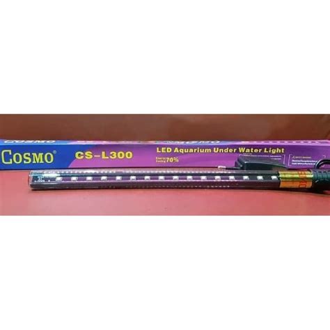 Jual Lampu Celup Aquarium Cm Cosmo Cs L Tricolor Led Underwater