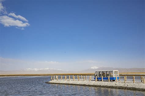 Landscape Photography Map Of Qinghai Lake Scenic Area, Qinghai Lake ...