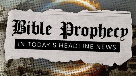 Bible Prophecy In Today S Headline News Youtube