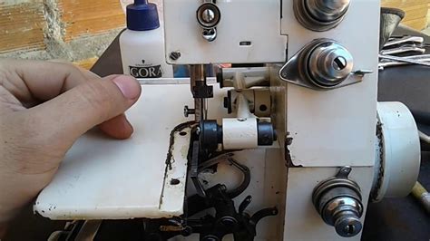 Overlock Casera Ajuste Del Ancora IZQUIERDO Mecanica Confeccion