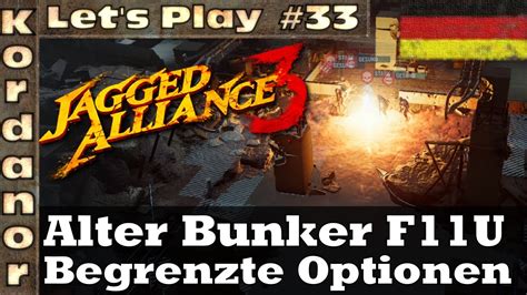 Let S Play Jagged Alliance Begrenzte Optionen Im Bunker Sehr