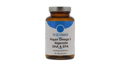 TS Choice Vegan Omega 3 Algenolie De Online Drogist