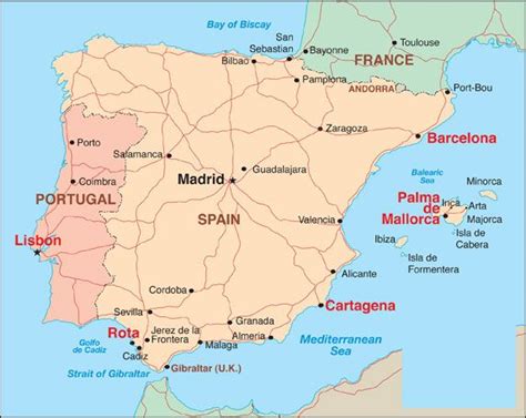 rota spain map  latest map update