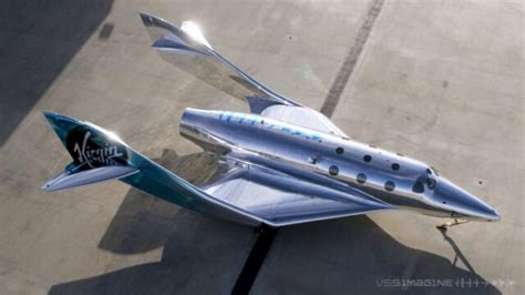 Virgin Galactic revela seu VSS Imagine e é uma visão bonita no espelho