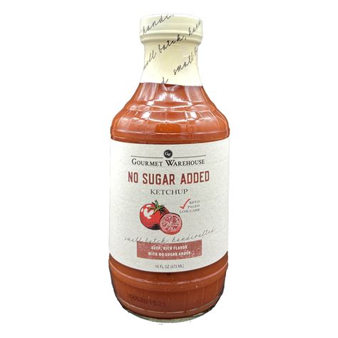NO SUGAR ADDED KETCHUP » Gourmet Warehouse