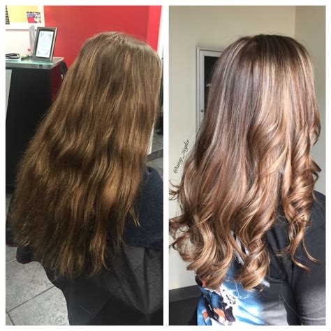 Before After Blonde Bronde Balayage By Amy Ziegler Askforamy