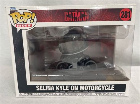 Funko Pop Ride Deluxe The Batman Selina Kyle On Motorcycle For Sale