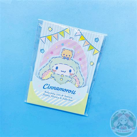 Set De Notas Adhesivas Sanrio Cinnamoroll Pascua Meli MewMew