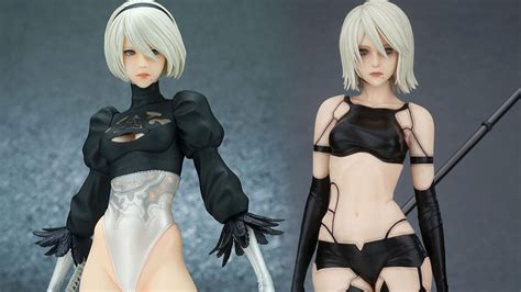 Square Enix представила новые фигурки A2 и 2b из Nier Automata