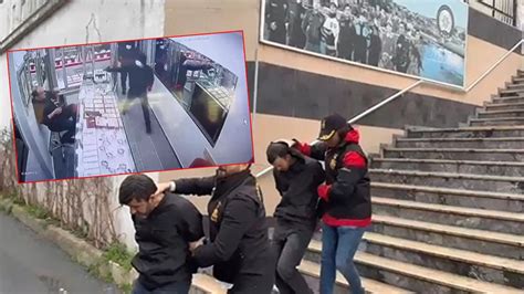 Stanbul Daki Soygunda Geli Me Y Zleri Maskeli Ellerinde Silahlarla